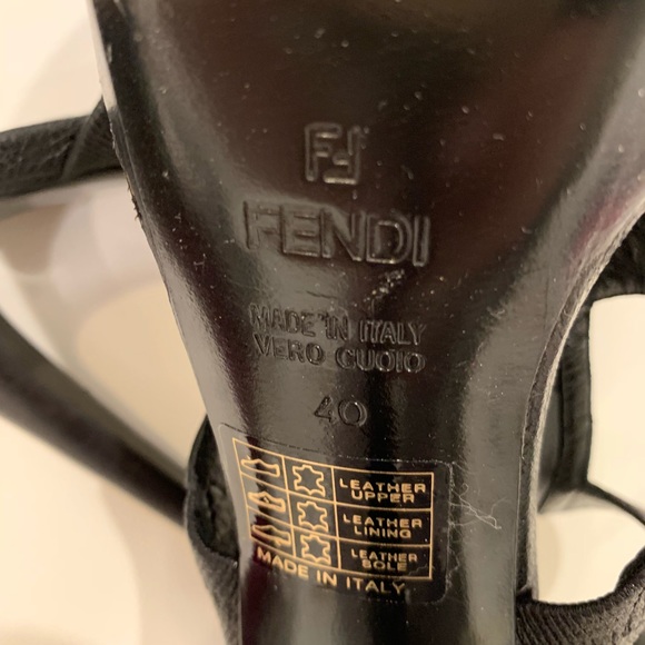 FENDI Platform Heels Sz 40 - Picture 6 of 7